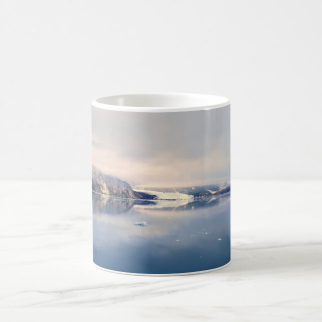 Café Geleira de Margerie, caneca de Alaska da baía de (Centro)