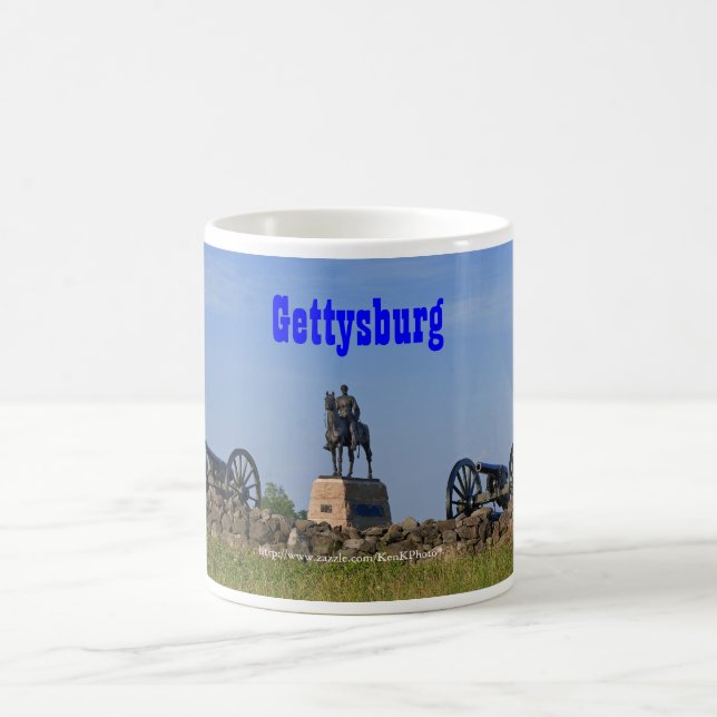 Café Gerador Meade na caneca de Gettysburg (Centro)