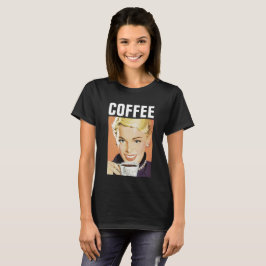 CAFÉ GIRL RETRO T-SHIRTS
