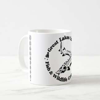 Café GLI-FWC - Logotipo e placas de Sturg - Caneca de c