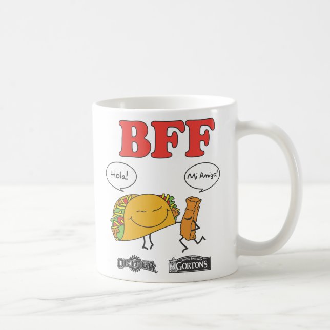 Café Gorton & caneca de Ortega BFF (Direita)
