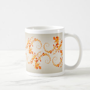 Café Gráfico de Ação de Graças 1 Caneca