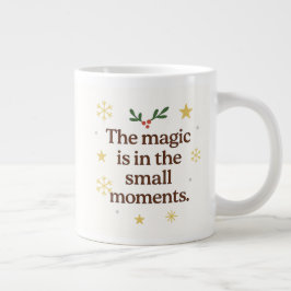Café Grande ✨ A Magia está nos Pequenos Momentos – Caneca de N