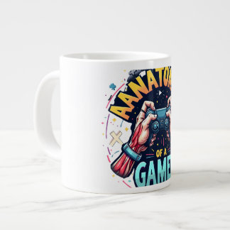 Café Grande Anatomia de uma caneca de jogador - Presente perfe