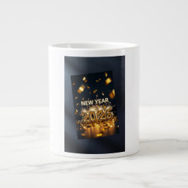 Café Grande Ano 2026 – Caneca Especial de Boas-Vindas de Ano N