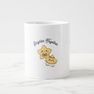 Café Grande Brighter Together – Caneca de Presente para Casais