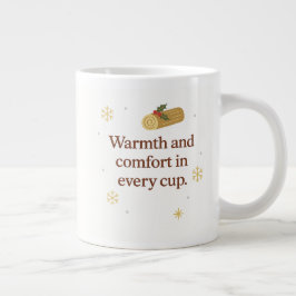 Café Grande Calor e Conforto | Caneca de Natal Aconchegante