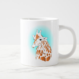 Café Grande caneca amante de girafa funfa