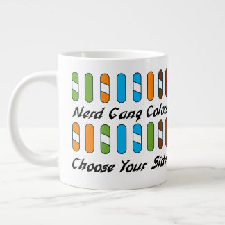 Café Grande Caneca Cores de Fiação de Comunicações