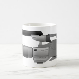 Café Grande caneca da câmara de vídeo