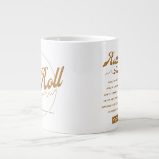 Café Grande Caneca da Turnê Mundial Roth n Roll – Camiseta de