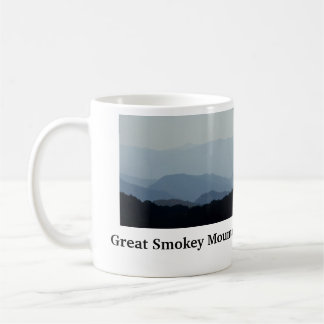 Café Grande caneca das montanhas de Smokey