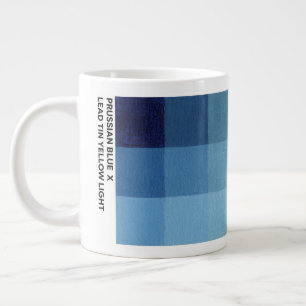 Café Grande Caneca de 570ml Prussian Blue x Lead Tin Yellow Li