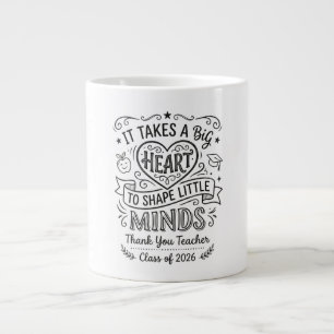 Café Grande Caneca de Agradecimento aos Professores Turma de 2
