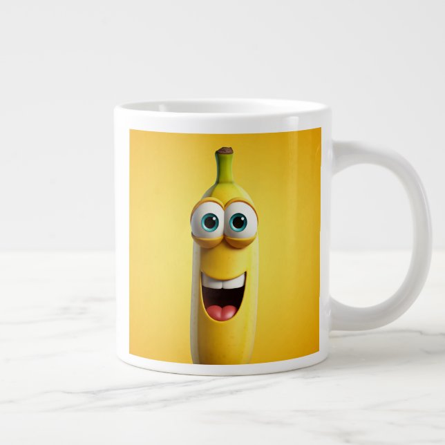 Café Grande caneca de banana (Direita)