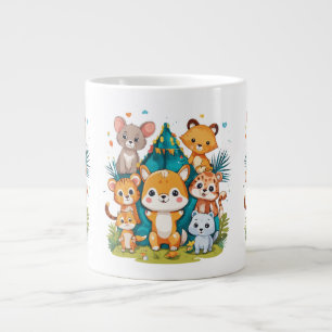 Café Grande Caneca de Cerâmica Mate Confortável