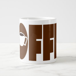 Café Grande Caneca de COFFEE Simples