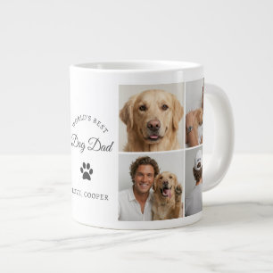 Café Grande Caneca de Colagem de Fotos Personalizadas do Melho