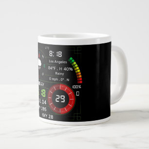 Café Grande Caneca de Design de Interface Master de Liderança