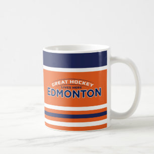 Café Grande caneca de Edmonton do hóquei