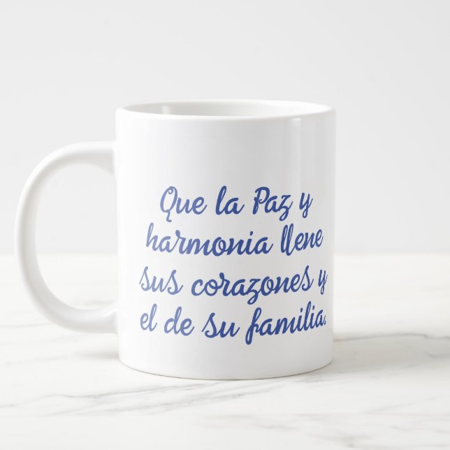 Café Grande caneca de férias (Esquerda)