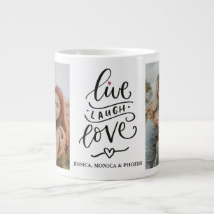 Café Grande Caneca de Foto Personalizada Viva, Ria, Ame