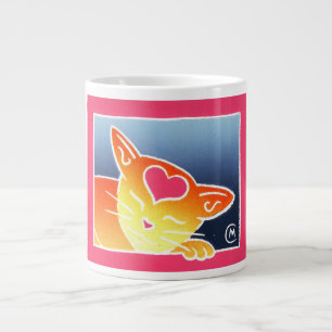 Café Grande Caneca de Gato
