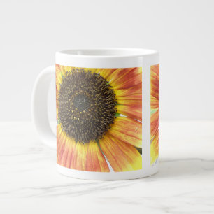 Café Grande Caneca de Girassol Laranja