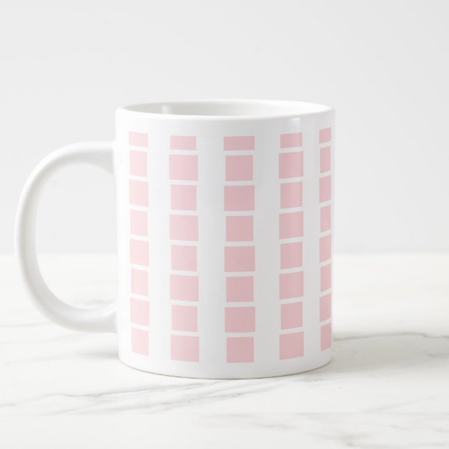 Café Grande Caneca de Golfista, Golfe é a Minha Vida! Rosa Bra (Esquerda)