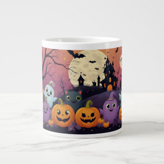 Café Grande Caneca de Halloween