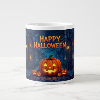 Café Grande Caneca de Halloween 'Trick or Treat'