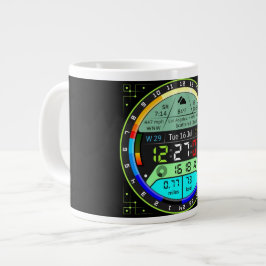 Café Grande Caneca de Interface de Desenvolvedor de Aplicativo