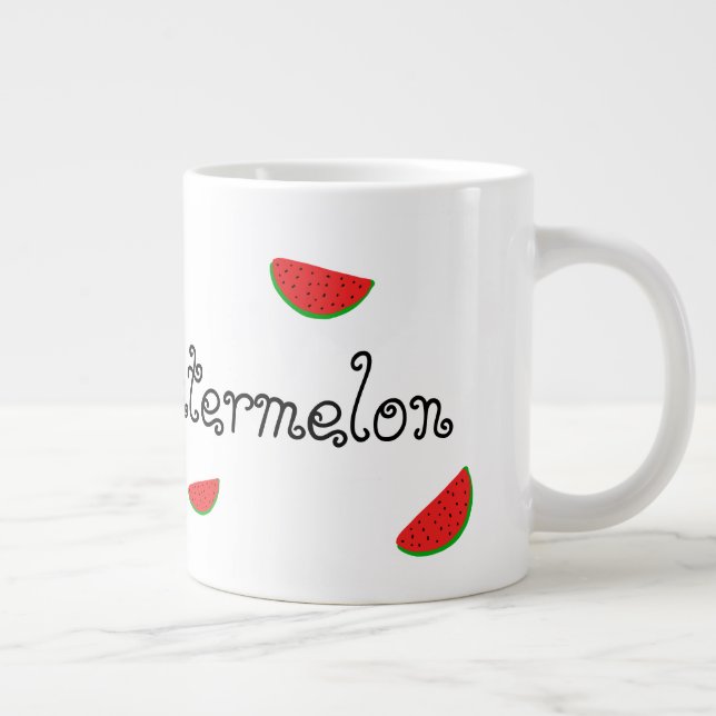 Café Grande caneca de melancia (Direita)