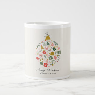 Café Grande Caneca de Natal aconchegante