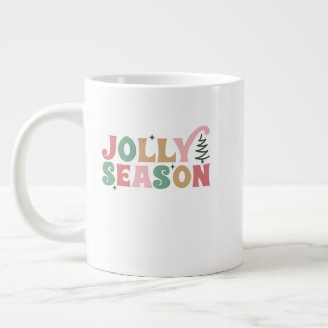 Café Grande Caneca de Natal – Férias Perenes de Natal (Esquerda)