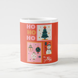 Café Grande Caneca de Natal inspirada 2025