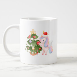 Café Grande Caneca de Natal Rústica – Chocolate Quente de Féri