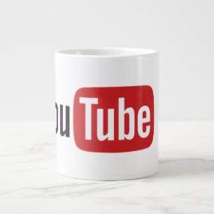 Café Grande Caneca de Nome de Canal do Youtube Youtuber Vlogge