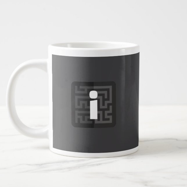 Café Grande Caneca de Notícias Curada Oficial (Esquerda)