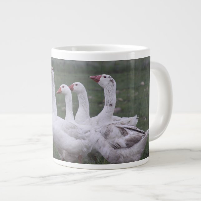 Café Grande Caneca de Pato (Frente Esquerda)