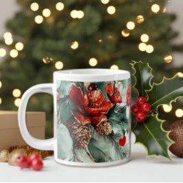 Café Grande Caneca de porcelana ósea Animo de Férias