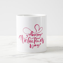 Café Grande Caneca de presente de dia de São Valentim