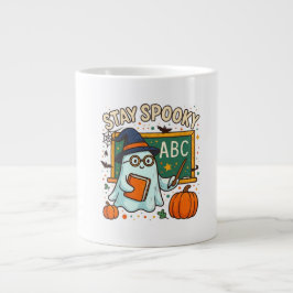 Café Grande Caneca de Professor Fantasma Fique Assustador para