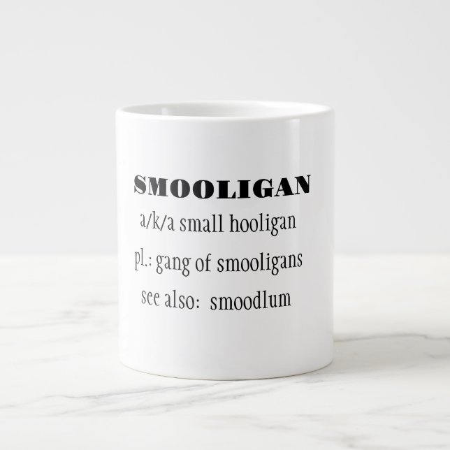 Café Grande Caneca de Smooligan (Frente)