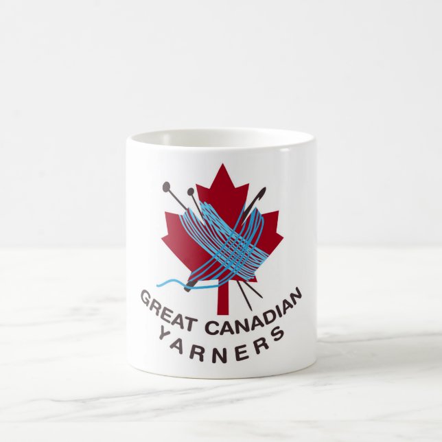 Café Grande caneca de Yarners do canadense (Centro)