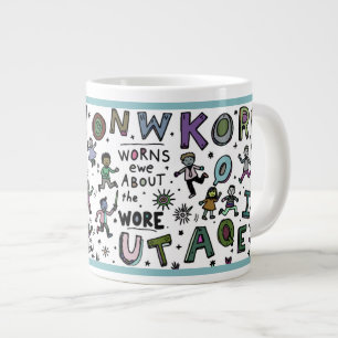 Café Grande Caneca Divertida de 20oz: Conhece Um que Se Preocu