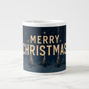 Café Grande 🎄 Caneca Enfeitiçada de Noite de Inverno 🌟