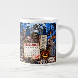 Café Grande Caneca engraçada de Halloween de 591 ml - Prazos n