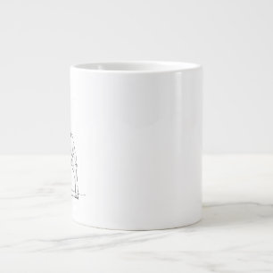 Café Grande Caneca Engraçada do Bulldog Francês – Caneca de Ca