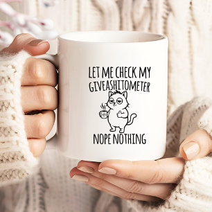 Café Grande Caneca Engraçada e Sarcástica para Colegas de Trab